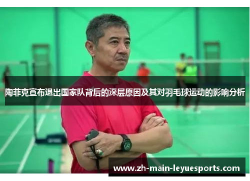陶菲克宣布退出国家队背后的深层原因及其对羽毛球运动的影响分析